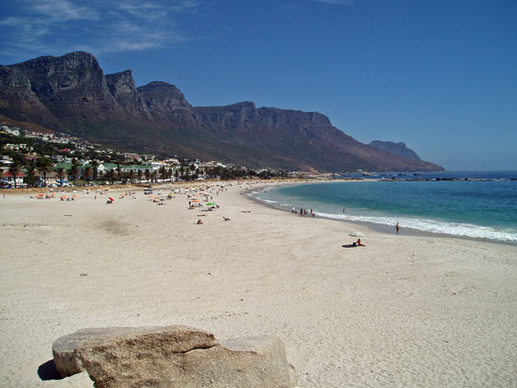 Camps Bay Beach. The each at Camps Bay.